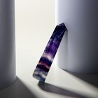 Кристалл из натурального камня «Фиолетовый флюорит», высота: от 6 до 7 см - фото 7443821