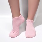 Носочки увлажняющие, с гелевыми вставками, ONE SIZE, цвет нежно-розовый - Фото 3