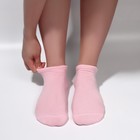 Носочки увлажняющие, с гелевыми вставками, ONE SIZE, цвет нежно-розовый - Фото 5
