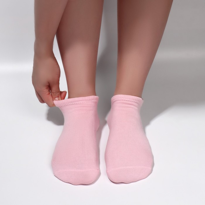 Пушистая розовая зипка укороченная.. Увлажняющие носочки