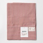 Фартук Доляна с карманом, цв.красный, 70*65±4см, 100% хл, рогожка - Фото 8