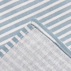 Фартук Доляна с карманом, синий, 70×65±4 см, 100% хлопок, рогожка - Фото 5