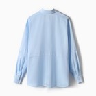 Блузка женская MINAKU: Casual Collection цвет голубой, р-р 44 - Фото 9