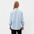 Блузка женская MINAKU: Casual Collection цвет голубой, р-р 50 9781742