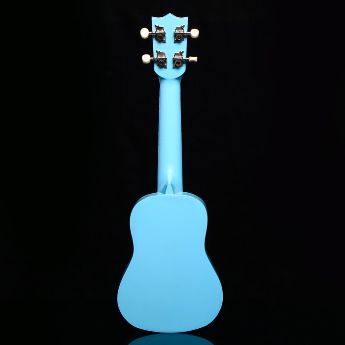 Игрушка музыкальная «Гитара» в голубом цвете, 54 × 17,5 × 6,5 см - фото 1878339424
