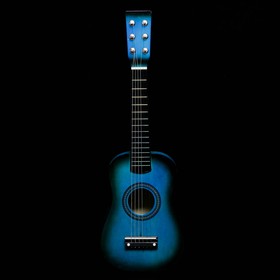 Игрушка музыкальная «Гитара» в синем цвете, 57 ? 19,5 ? 9 см