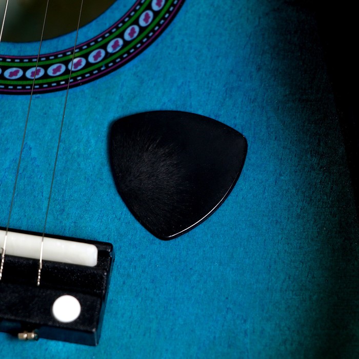 Игрушка музыкальная «Гитара» в синем цвете, 57 × 19,5 × 9 см - фото 1897556915
