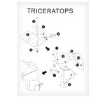 Набор для творчества создние 3D фигурки «Трицератопс» - Фото 6