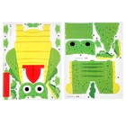 Конструктор 3D фигурки «Крокодил», набор для творчества - Фото 2