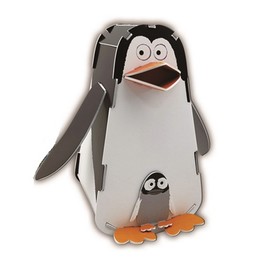 Набор для творчества создние 3D фигурки «Пингвин»