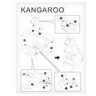 Конструктор 3D фигурки «Кенгуру», набор для творчества - Фото 6