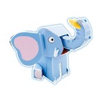 Набор для творчества создние 3D фигурки «Слон» - фото 320203153