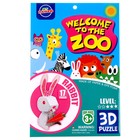 Конструктор 3D фигурки «Кролик», набор для творчества - Фото 4