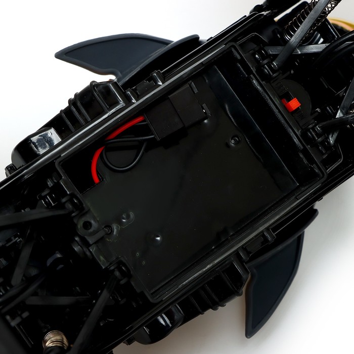 Джип радиоуправляемый SHARK, мягкие колеса, работает от акб, цвет серый 66157