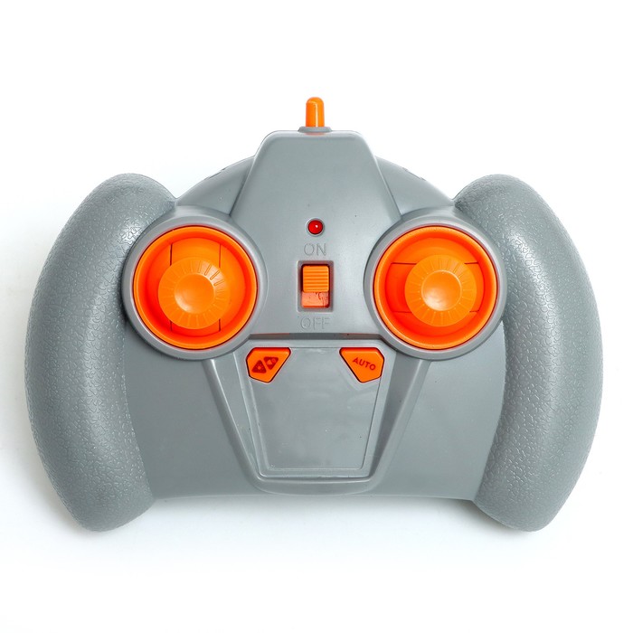 Джип радиоуправляемый SHARK, мягкие колеса, работает от акб, цвет серый 66157