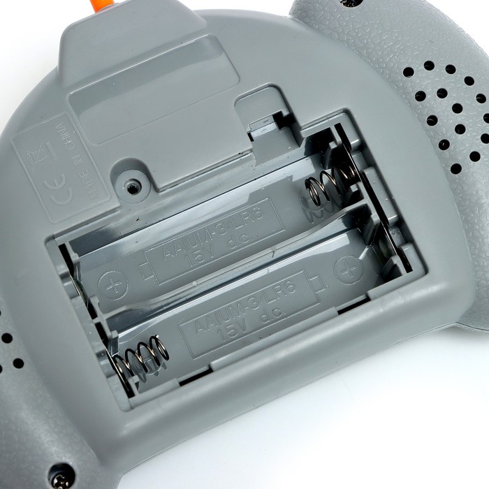 Джип радиоуправляемый SHARK, мягкие колеса, работает от акб, цвет серый 66157