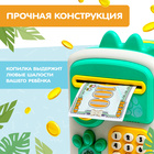 Игрушка ZABIAKA «Дино-сейф», копилка, звук, зелёная - Фото 6