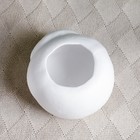 Подсвечник "Губы" белый, 16х17х10см (комплект 2 шт) - фото 22793587