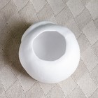 Подсвечник "Губы" белый, 16х17х10см (комплект 2 шт) - фото 22793588