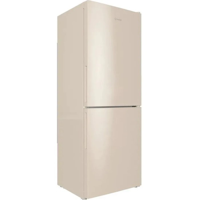Холодильник Indesit ITR 4160 E, двухкамерный, класс А, 257 л, бежевый