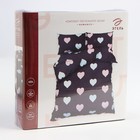 Постельное бельё Этель дуэт Romance, 143х215см-2шт, 220х240см, 70х70см-2шт, бязь, 125 г/м2 - Фото 7