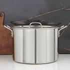 Котёл Катунь «Общепит», 20 л, d=35 см, h=23 см, нержавеющая сталь - Фото 1