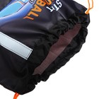 Мешок для обуви 460 х 360 мм, со светоотражающей полосой, вставка сетка, "Крутой мяч" - Фото 4