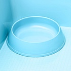 Клетка для кроликов, морских свинок «Пижон» №4 складная, 80×50×47 см, бирюзовая - Фото 10