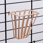 Клетка для кроликов, морских свинок «Пижон» №4 складная, 80×50×47 см, бежевая - Фото 12