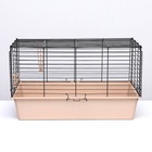 Клетка для кроликов, морских свинок «Пижон» №4 складная, 80×50×47 см, бежевая - Фото 13
