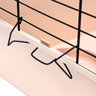 Клетка для кроликов, морских свинок «Пижон» №4 складная, 80×50×47 см, бежевая - Фото 6