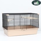 Клетка для шиншилл "Пижон" №11, складная, 80 х 50 х 46см, бежевая - Фото 1