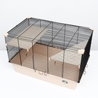 Клетка для шиншилл "Пижон" №11, складная, 80 х 50 х 46см, бежевая - Фото 4