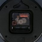 Часы настенные, интерьерные: Лофт, бесшумные, d-32 см, черные 9925980