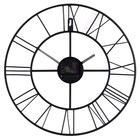 Часы настенные, интерьерные: Лофт, бесшумные, d-40 см, черные - Фото 3
