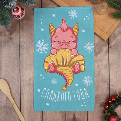 Полотенце «Доляна», 28×46 см, 100% хлопок, рогожка 164 г/м²