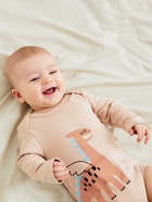 Боди Крошка Я "Дракоша", рост 74-80 см, бежевый - фото 809605074