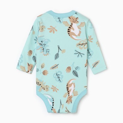 Боди Крошка Я «Дракоша», рост 62-68 см, голубое