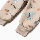 Костюм: толстовка и брюки Крошка Я "Дракоша", рост 80-86 см, молочный - Фото 7