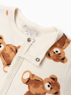 Комбинезон Крошка Я «Медвежата», рост 74-80, бежевый - фото 30906905