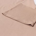 Комплект женский (футболка, шорты) KAFTAN Basic line, р. 42, кофейный 9837358 - фото 14225402