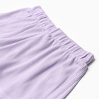 Комплект женский (футболка, шорты) KAFTAN Basic line, р. 46, сиреневый - Фото 11