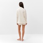 Комплект женский (рубашка, шорты) KAFTAN Basic line, р. 44, молочный 9837376 - фото 14225459