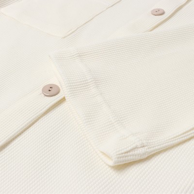 Пижама женская (рубашка, шорты) KAFTAN Basic line, размер 46, молочная