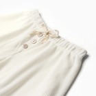 Комплект женский (рубашка, шорты) KAFTAN Basic line, р. 46, молочный 9837377 - фото 11252535