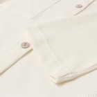 Комплект женский (рубашка, шорты) KAFTAN Basic line, р. 48, молочный 9837378 - фото 14225473