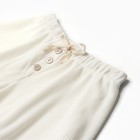 Комплект женский (рубашка, шорты) KAFTAN Basic line, р. 48, молочный - Фото 10