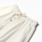 Комплект женский (рубашка, шорты) KAFTAN Basic line, р. 50, молочный - Фото 6