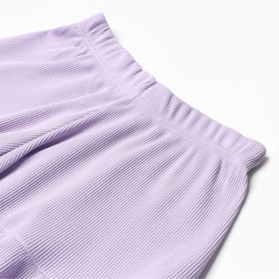 Шорты женские KAFTAN Basic line, размер 46, сиреневые