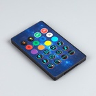 УЦЕНКА Гирлянда «Бахрома», 2×0.4 м, IP20, USB, приложение, серебристая нить, свечение RGB 9930895